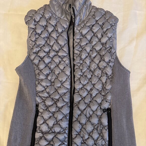 Andrew Marc Marc New York Puffer Ribbed Vest - Picture 4 of 10